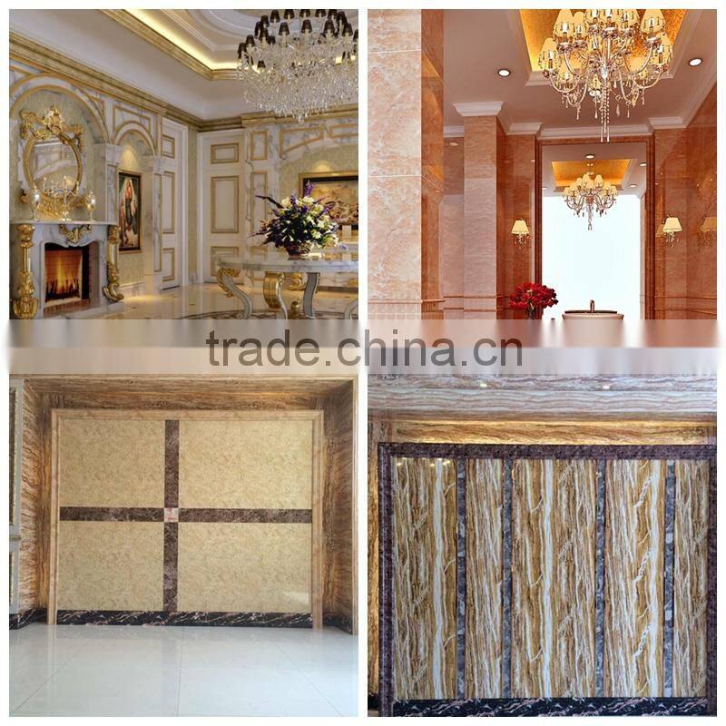 Man-made carrara white marble slab