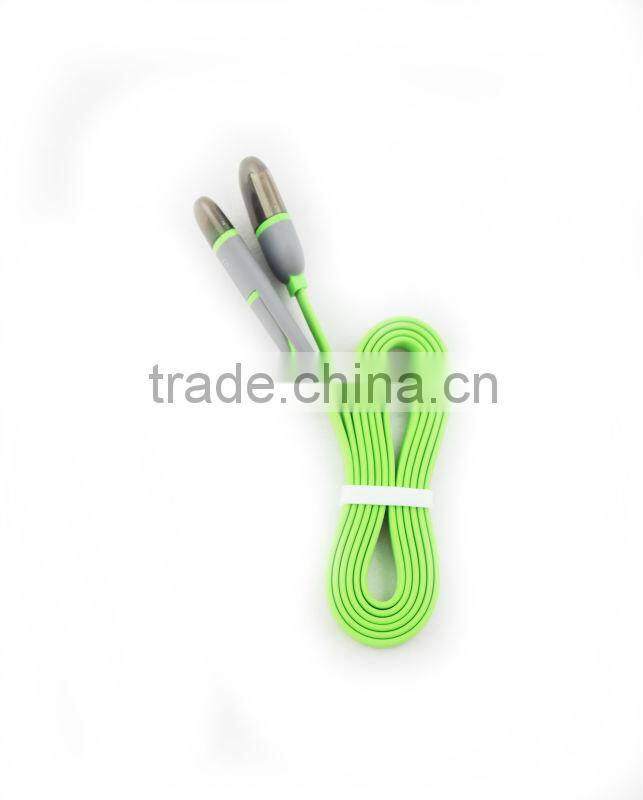 A quality 1M/3M 2 in 1 driver download usb data cable for samsung
