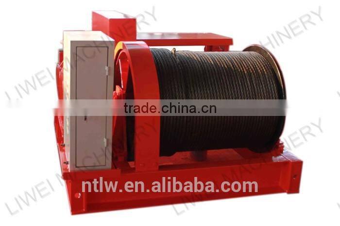 50KN low speed electric winch for 2014 hot sale