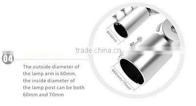 Lumileds Slim Housing Heatsink LED Street Light 60W