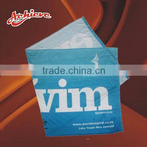 factory price high quality custom sublimation beach towel
