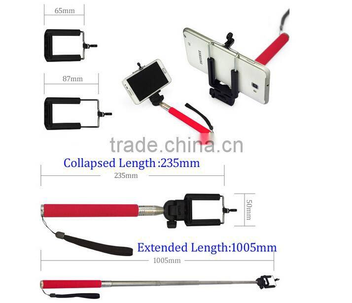Hot selling monopod selfie stick