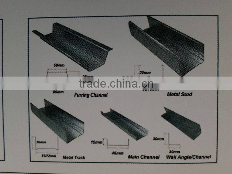 steel strip drywall stud and track forming machine