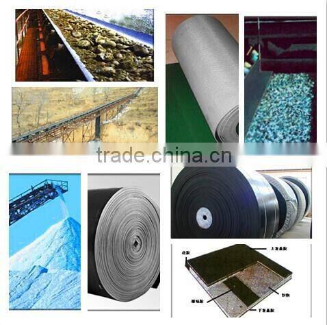 Oil Resistant Conveyor Belt with Poly Black heavy-duty Nitrile