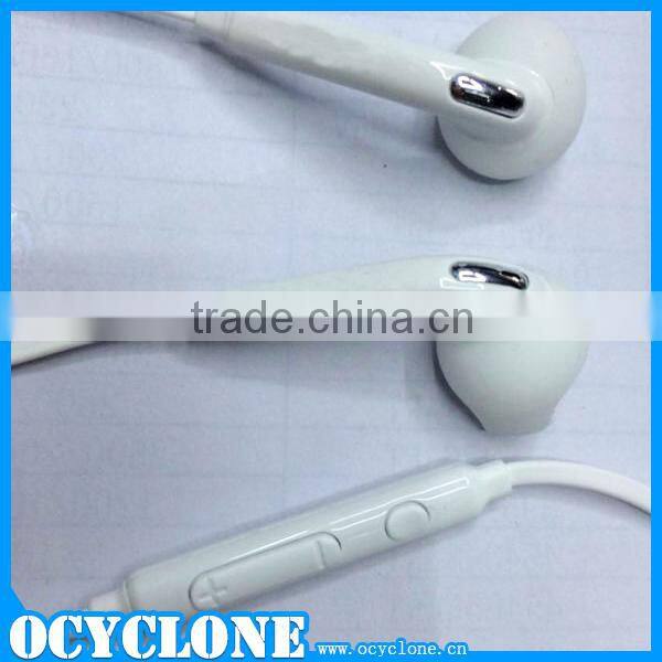 New products with micro and volume control earphone for Samsung Galaxy S6