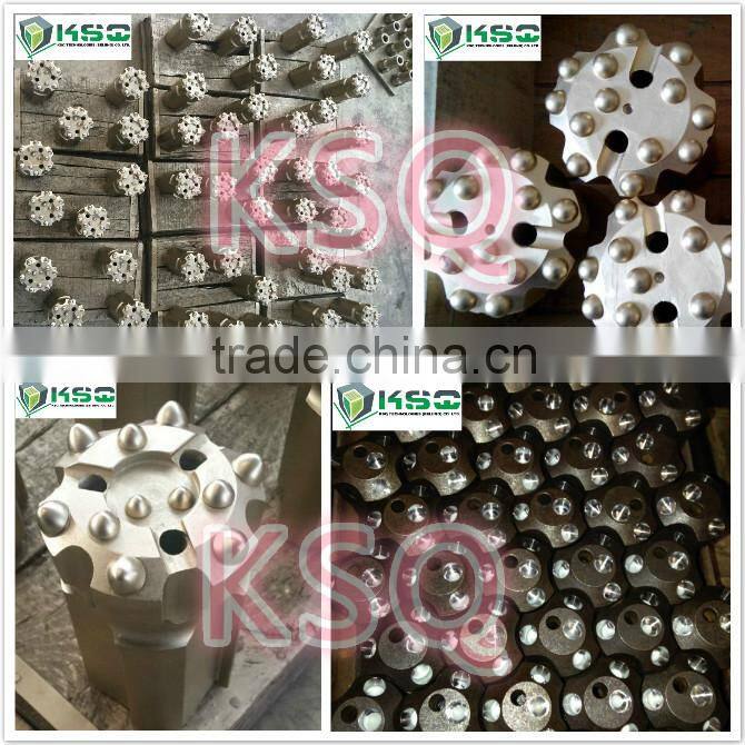 R25 R32 R38 T38 T45 T51 Thread Button Bit Shperical Ballistic Tungsten Carbide Drill Bits