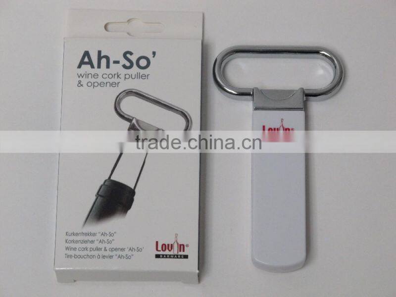 ah so, 2 pin opener , old wine opener