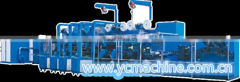 semi-servo adult diaper machine made in China(YC-CNK250-HSV)