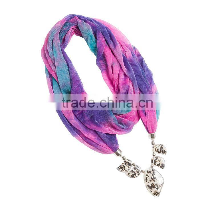 2016 Spring new products lady fashion pendant scarf