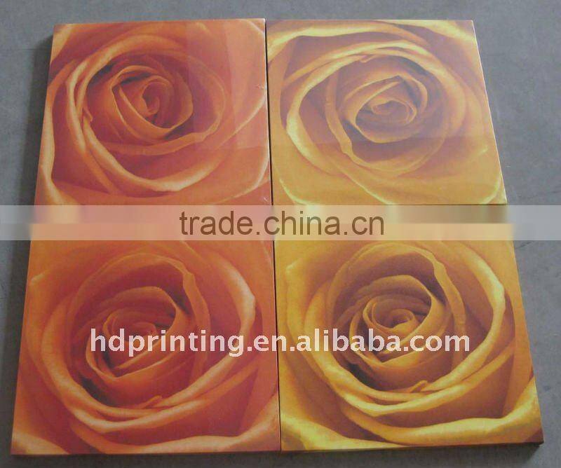 printed paintings on paper