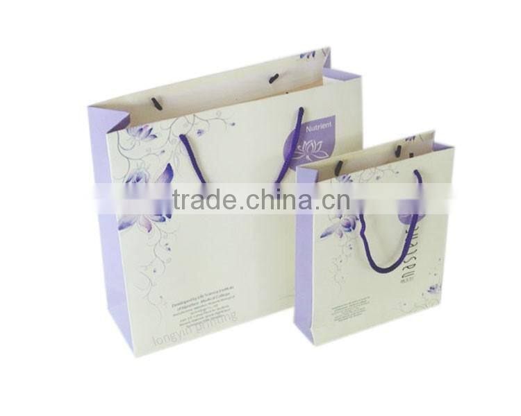 High quality colorful paper bags printing