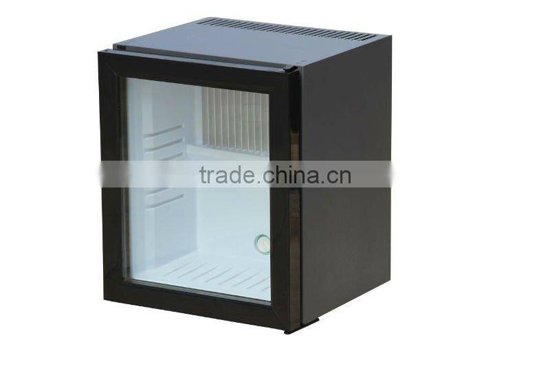 40L black door hotel mini fridge with absorption system