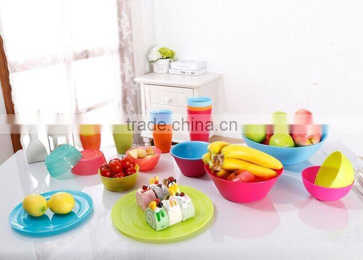 good quality promotional cheap plastic Bowl in set