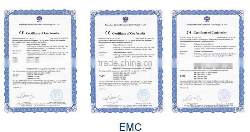 12w 350ma IP67 constant current led strip driver power supply