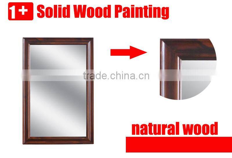 Designer Solid Wood Framed Wall Mirror