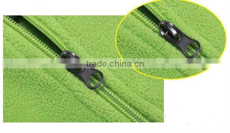 100% polyester fleece blue winter casual sport wear