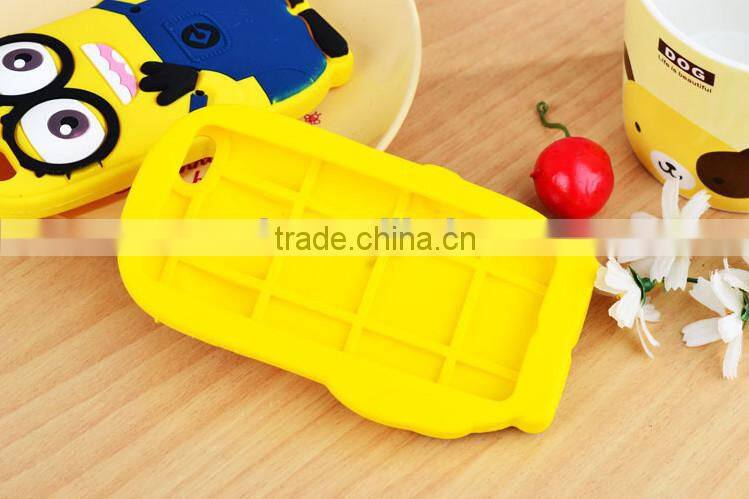 Hot selling soft silicon 3D cartoon case for samsung s5 case