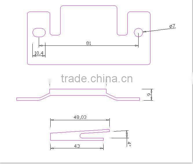 DLS D311 Sectional sofa connectors, conner sofa metal connector joint