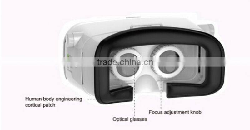 Vr Shinecon 3d Glasses For Pc Games/movies/xbox With Blue Tooth Remote Vr 3d Glasses Virtual Reality