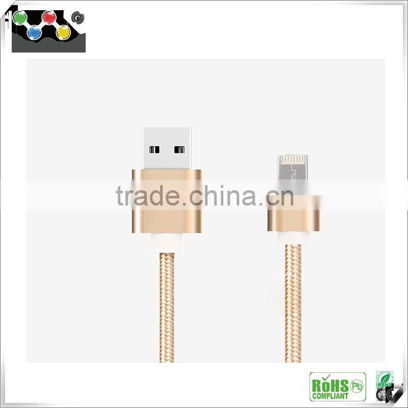 2016 New design phone cable , USB 2 in 1charging cable for iPhone6/6s , Best Price Data Transfer usb cable,Two Sided Usb Cable