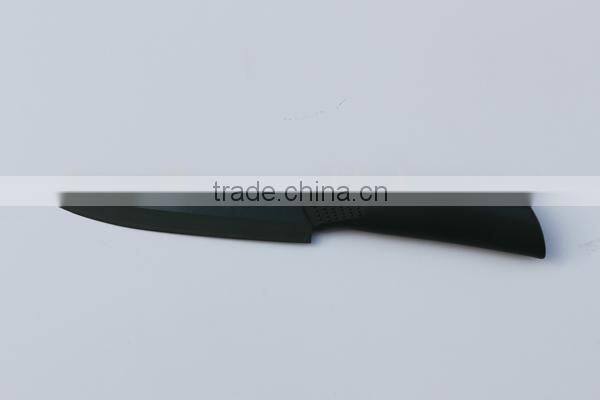 5'' Black Utility Knife Ultra Sharp with black color blade