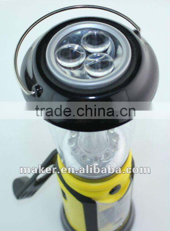 Multi Function Dynamo Flashlight with AM/FM Radio Emergency Siren