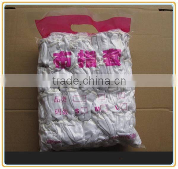 unrolled type electronic industry cleanroom polyester finger cot