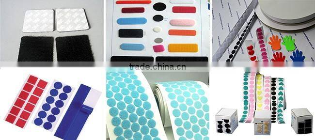 Strong adhesive hook loop, Eco-friendly adhesive hook loop, double sided hook loop