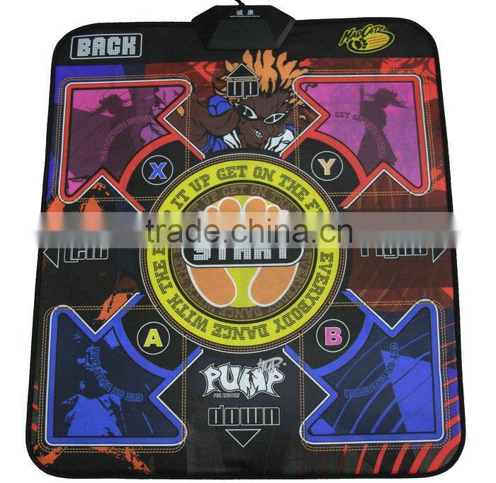 USB PC TV RCA 2 in 1 Non-Slip Dancing Step Dance Mat Dance Pad