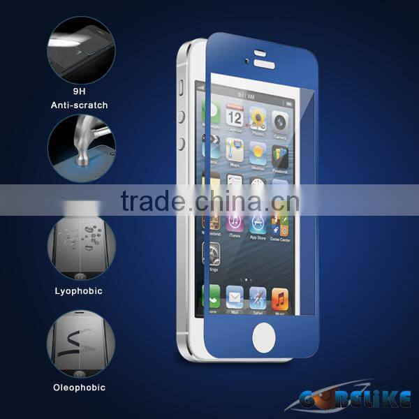 New Product!! Colorful Tempered glass screen protector for iPhone
