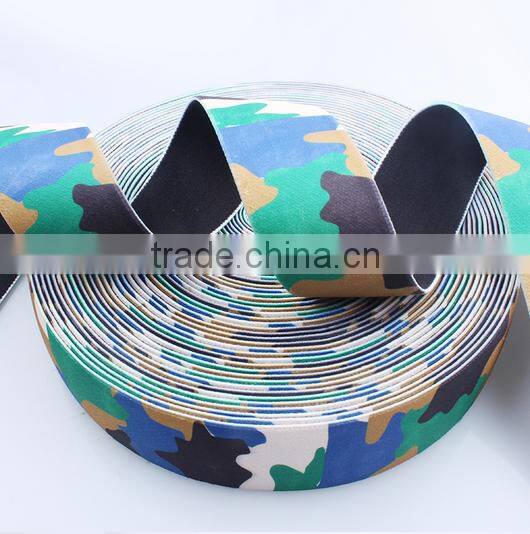 Printing camo nylon webbing ,polyester webbing for military webbing