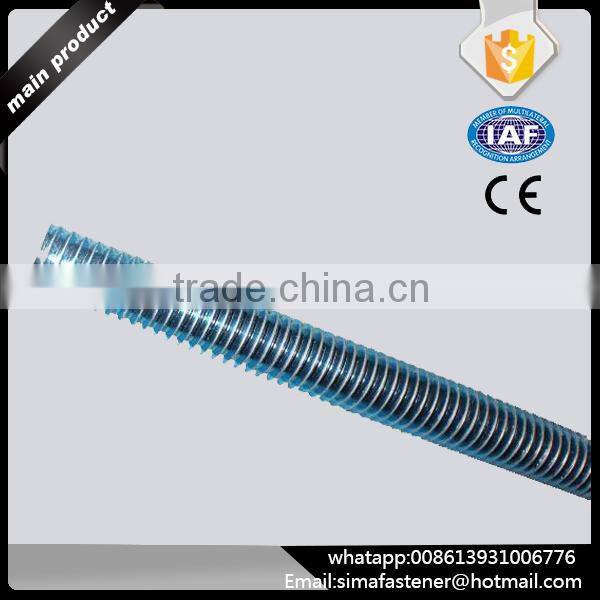Hardware fasteners din975 threaded rod manufacturers