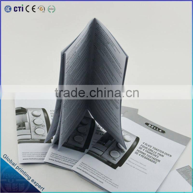 saddle stitching black and white spcgz book printing in China