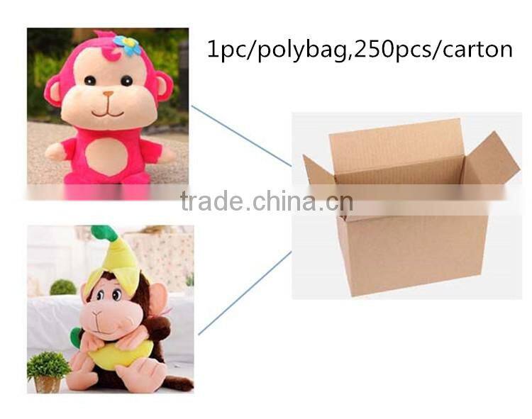 Cute Plush Doll Custom Child Backpacks School Bags Plush Cartoon Bag