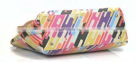 Fashion printed pu handbag,New design tote bag,Fashion accessories