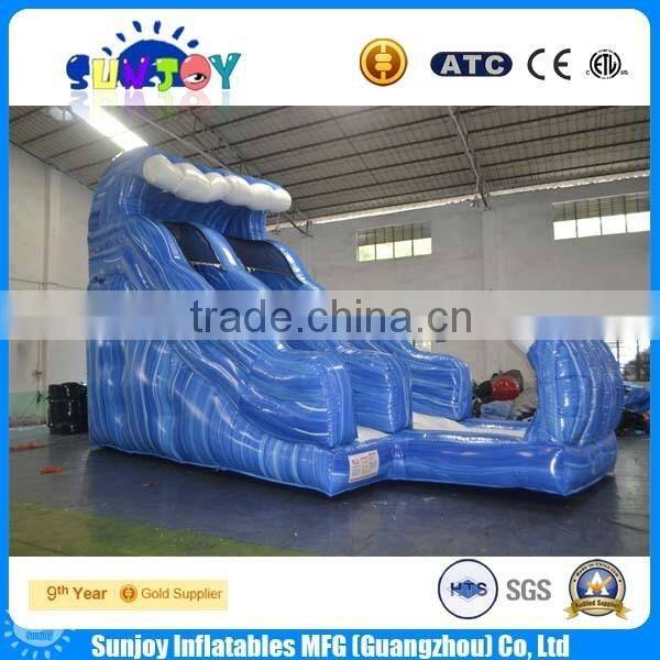 2016 Sunjoy china factory price commercial giant inflatable water slides