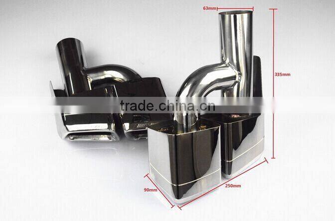 W212 exhaust pipe/muffler tips for MB E-Class A- W212 E63 *304 stainless material