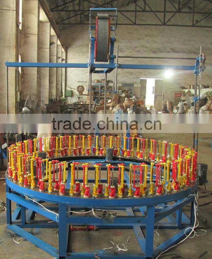 braiding machine for sleeves glass fiber