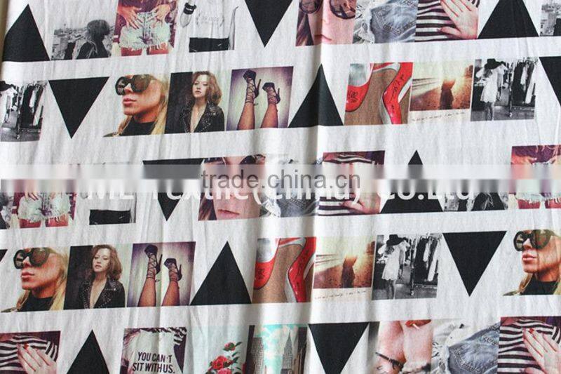 t shirt france fabric jersey t shirt printing with digital printing machine
