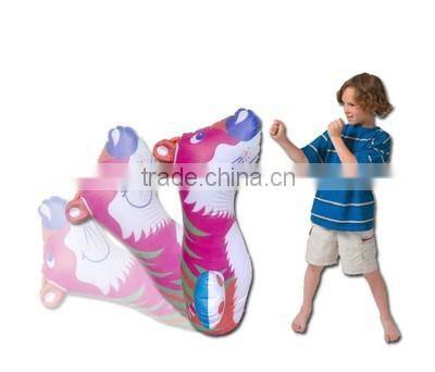 PVC plastic inflatable cute sheep tumbler toy