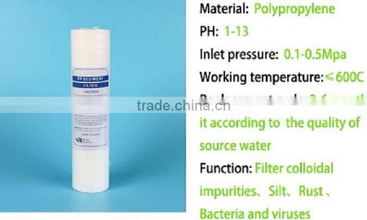 water filter sediment PP filter PP-20