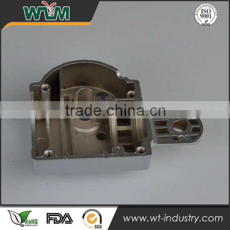 OEM service customized aluminum die casting supplier for bathroom door hinge