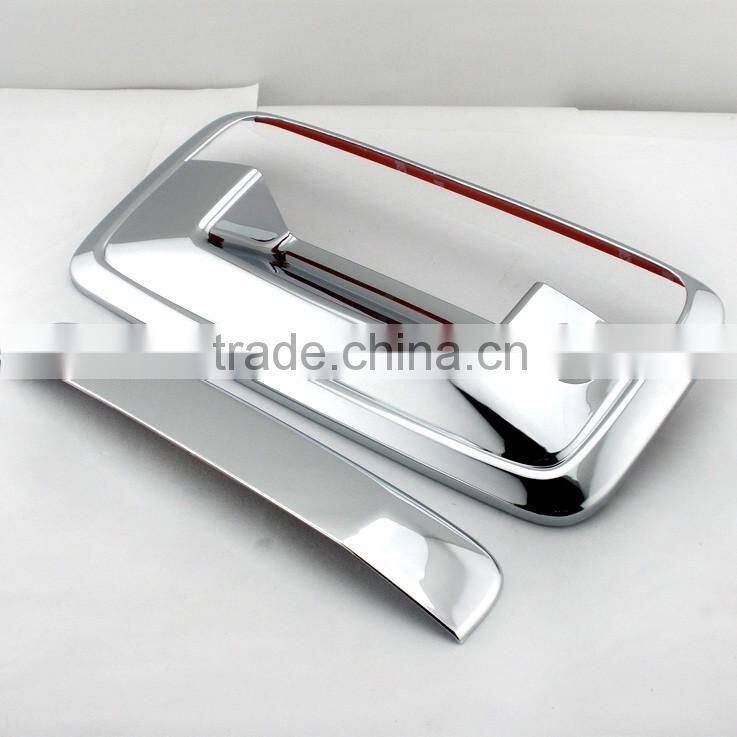 Car decoration accessories ABS chrome tailgate handle cover for 2014-2015 Silverado