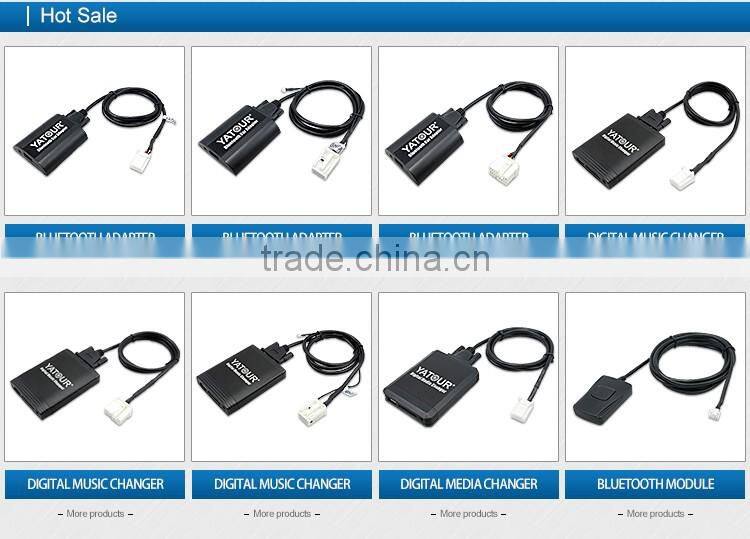 3.5mm aux/usb/sd car interface plug cd changer port