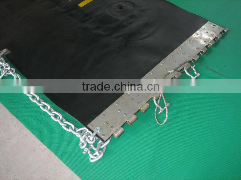 Inflating rubber boom WQJ 800