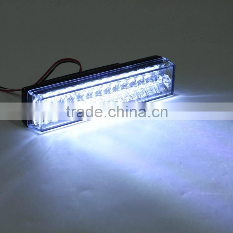2016 New Red /Blue / White Waterproof Car 12V Universal 26 LEDs Brake Warning Strobe Lamp Light