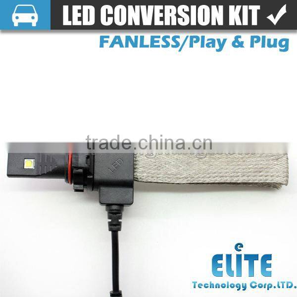 Custom 2pcs 5HL LED Car Headlight for ETC-5HL-H16W-CR-2500LM(EU)