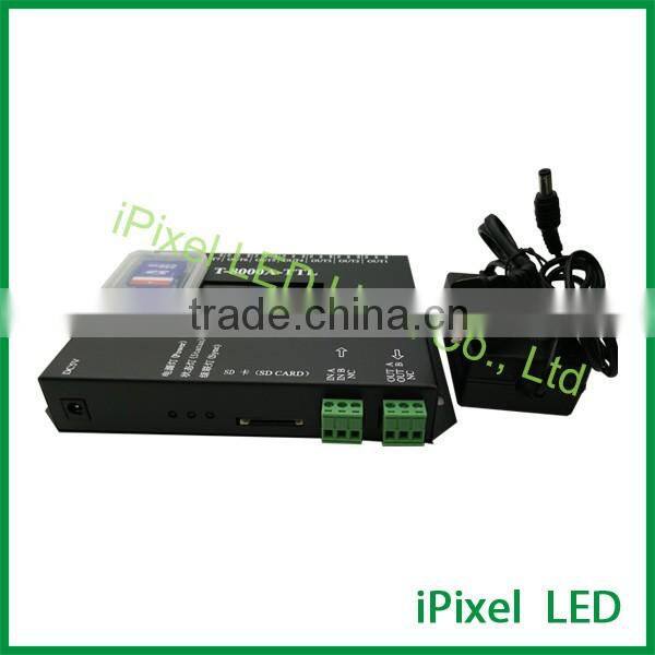 output 8000 pixels SPI controller with SD card