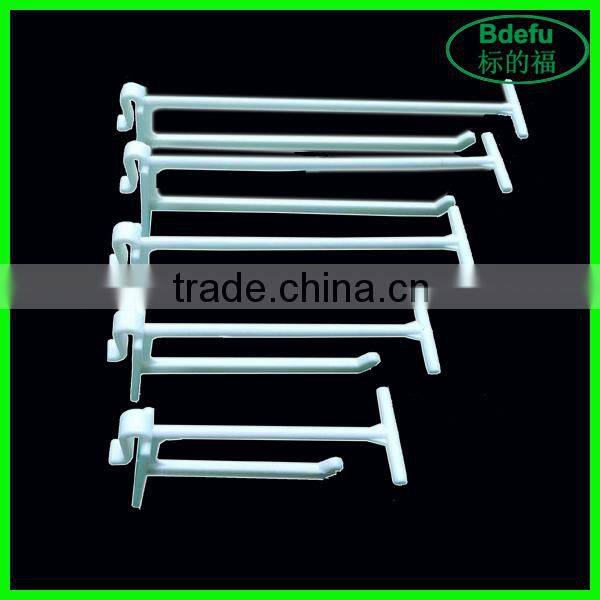 Plastic cardboard hook display hook paper display hook with price tag