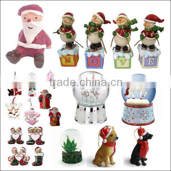 Owl Figurine Resin Snow Globe